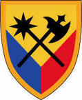 STICKER US ARMY UNIT 194th Armored Brigade Shield