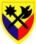 STICKER US ARMY UNIT 194th Armor Brigade SHIELD