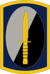 STICKER US ARMY UNIT 188th Infantry Brigade SHIELD