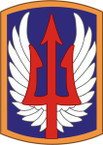 STICKER US ARMY UNIT 185th Aviation Brigade SHIELD