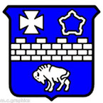 STICKER US ARMY UNIT 17TH INFANTRY REG SHIELD COL
