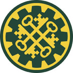 STICKER US ARMY UNIT 177th Military Police BrigadeP