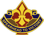 STICKER US ARMY UNIT 177th Armored Brigade CREST
