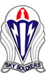 STICKER US ARMY UNIT 173rd Airborne Brigade Combat Team