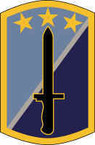 STICKER US ARMY UNIT 170th Infantry Brigade Shield