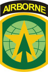 STICKER US ARMY UNIT 16th Military Police Brigade SHIELD