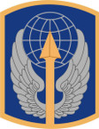 STICKER US ARMY UNIT 166th Aviation Brigade SHIELD