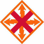 STICKER US ARMY UNIT 142nd Signal Brigade Shield
