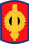 STICKER US ARMY UNIT 130th Field Artillery Brigade SHIELD