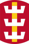 STICKER US ARMY UNIT 130th Engineer Brigade SHIELD