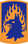 STICKER US ARMY UNIT 12th Aviation Brigade SHIELD