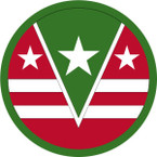 STICKER US ARMY UNIT 124th Regional Support Command SHIELD