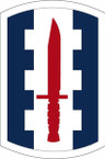 STICKER US ARMY UNIT 120 Infantry Brigade SHIELD