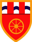 STICKER US ARMY UNIT 11th Transportation Brigade SHIELD