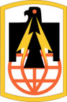 STICKER US ARMY UNIT 11th Signal Brigade SHIELD
