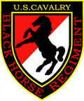 STICKER US ARMY UNIT 11TH ARMORED CAVALRY  REGIMENT NEW