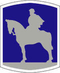 STICKER US ARMY UNIT 116th Infantry Brigade Combat Team Shield