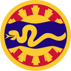 STICKER US ARMY UNIT 116th Cavalry Brigade SHIELD