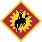 STICKER US ARMY UNIT 115th Field Artillery Brigade SHIELD