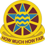 STICKER US ARMY UNIT 1144th Transportation Battalion CREST