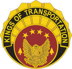STICKER US ARMY UNIT 1120th Transportation Battalion CREST
