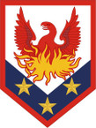 STICKER US ARMY UNIT 110th Manuever Enhancement Brigade SHIELD