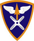 STICKER US ARMY UNIT 110th Aviation Brigade SHIELD