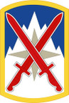 STICKER US ARMY UNIT 10th Sustainment Brigade SHIELD