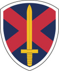STICKER US ARMY UNIT 10th Personnel Command SHIELD