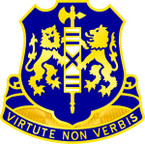 STICKER US ARMY UNIT 108TH INFANTRY REGIMENT