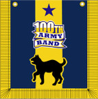 STICKER US ARMY UNIT 100th Army Band
