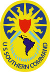 STICKER US ARMY UNIT  US Southern Command
