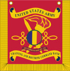 STICKER US ARMY UNIT  United States Army Training and Doctrine Command Band