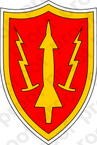 STICKER US ARMY UNIT Air Defense Command SSI