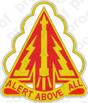 STICKER US ARMY UNIT  Air Defense Command