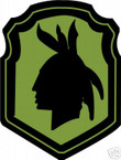 STICKER US ARMY UNIT  98TH INFANTRY DIV SUB