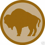 STICKER US ARMY UNIT  92ND INFANTRY DIV DES