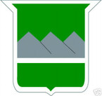 STICKER US ARMY UNIT  80TH INFANTRY DIV COL