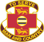 STICKER US ARMY UNIT  801st Combat Support Hospital