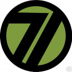 STICKER US ARMY UNIT  71ST INFANTRY DIV SHIELD SUB