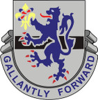 STICKER US ARMY UNIT  71st Cavalry Regiment