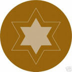 STICKER US ARMY UNIT  66th Cavalry Div. SHIELD DES