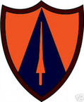 STICKER US ARMY UNIT  65th Cavalry Div. SHIELD SUB