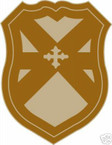 STICKER US ARMY UNIT  62nd Cavalry Div. SHIELD DES
