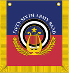 STICKER US ARMY UNIT  56th Army Band