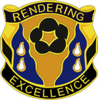 STICKER US ARMY UNIT  485TH Chemical Battalion
