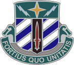 STICKER US ARMY UNIT  3rd Infantry Division Special Troops with text