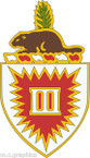 STICKER US ARMY UNIT  3rd Engineer Battalion