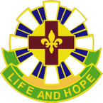 STICKER US ARMY UNIT  376th Combat Support Hospital