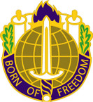 STICKER US ARMY UNIT  351st Civil Affairs Command Crest
